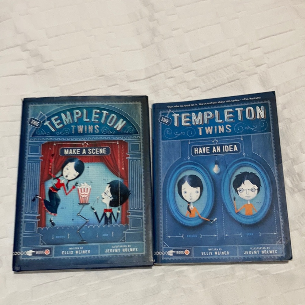 2 Templeton Twins books